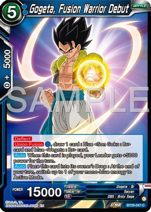 Gogeta, Fusion Warrior Debut (BT26-047) - Ultimate Advent