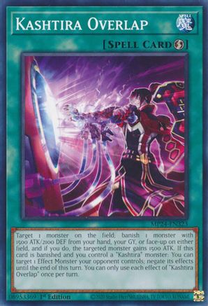 Kashtira Overlap (MP24-EN323) - 25th Anniversary Tin: Dueling Mirrors 1st Edition