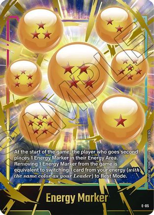 Energy Marker - E-05 (Gold) (E-05) - Fusion World Promotion Cards and Packs Holofoil