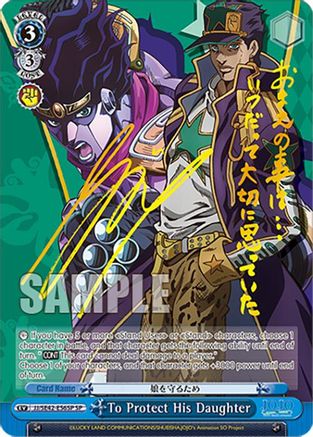 To Protect His Daughter (SP) (JJ/SE42-E56SP SP) - JoJo's Bizarre Adventure: Stone Ocean Premium Booster