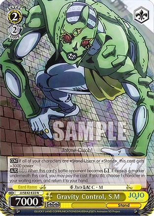 Gravity Control, S.M (JJ/SE42-E22 N) - JoJo's Bizarre Adventure: Stone Ocean Premium Booster