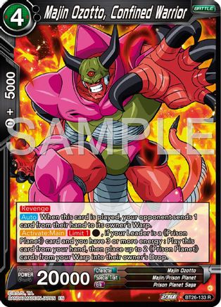 Majin Ozotto, Confined Warrior (BT26-133) - Ultimate Advent Foil