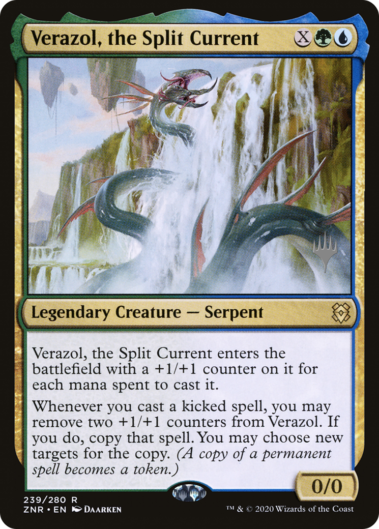Verazol, the Split Current (PPZNR-239) - Zendikar Rising Promos