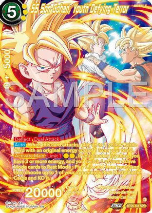 SS Son Gohan Youth Defying Terror (SPR) (BT26-101) - Ultimate Advent Foil
