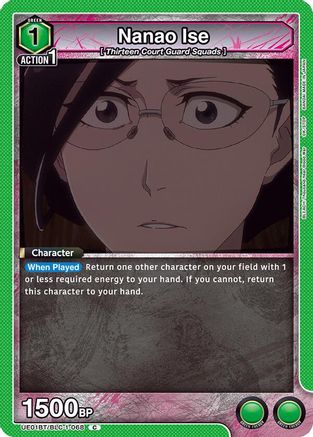 Nanao Ise (UE01BT/BLC-1-068) - UE01BT BLEACH ThousandYear Blood War