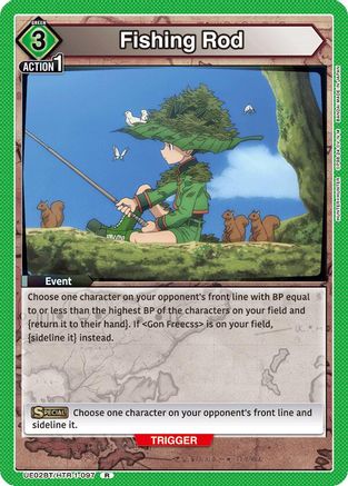 Fishing Rod (UE02BT/HTR-1-097) - UE02BT HUNTER X HUNTER Foil