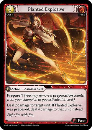 Planted Explosive (114) - Mortal Ambition