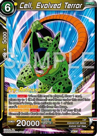 Cell, Evolved Terror (BT26-112) - Ultimate Advent PreRelease Cards