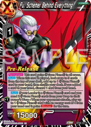 Fu, Schemer Behind Everything (BT26-121) - Ultimate Advent PreRelease Cards