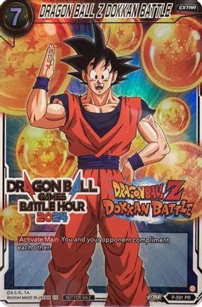 DRAGON BALL Z DOKKAN BATTLE (Dragon Ball Games Battle Hour 2024 Promo Card Set) (P-591) - Promotion Cards Foil