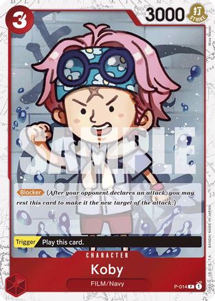 Koby (Jolly Roger Foil) (P-014) - Premium Booster -The Best- Foil