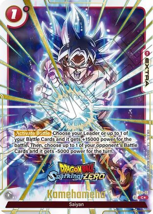 Kamehameha (Dragon Ball Sparking! ZERO) (FS01-15) - Fusion World Promotion Cards and Packs Holofoil