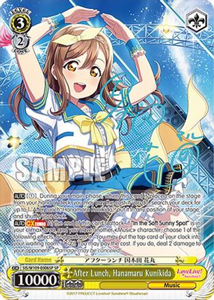 After Lunch, Hanamaru Kunikida (SP) (SIS/W109-E006SP SP) - Love Live! School idol festival 2 MIRACLE LIVE!