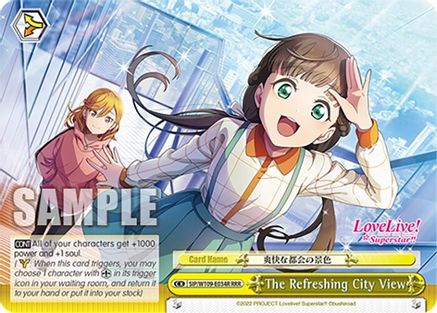 The Refreshing City View (RRR) (SIP/W109-E034R RRR) - Love Live! School idol festival 2 MIRACLE LIVE!