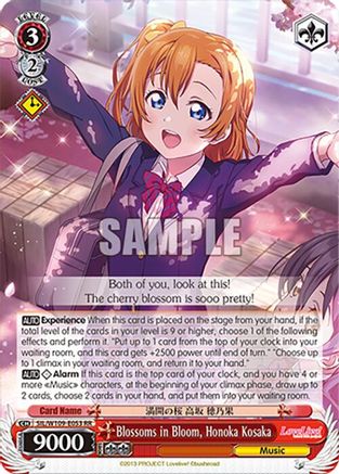 Blossoms in Bloom, Honoka Kosaka (SIL/W109-E053 RR) - Love Live! School idol festival 2 MIRACLE LIVE!