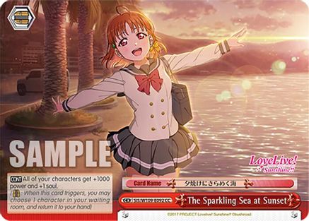 The Sparkling Sea at Sunset (SIS/W109-E092 CC) - Love Live! School idol festival 2 MIRACLE LIVE!