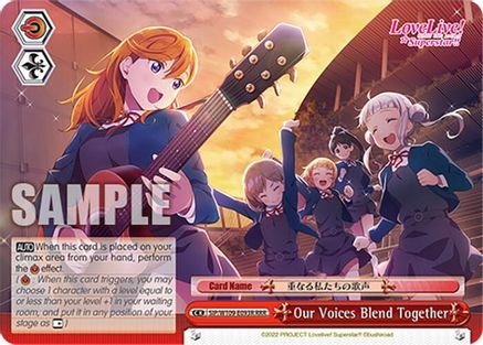 Our Voices Blend Together (RRR) (SIP/W109-E093R RRR) - Love Live! School idol festival 2 MIRACLE LIVE!
