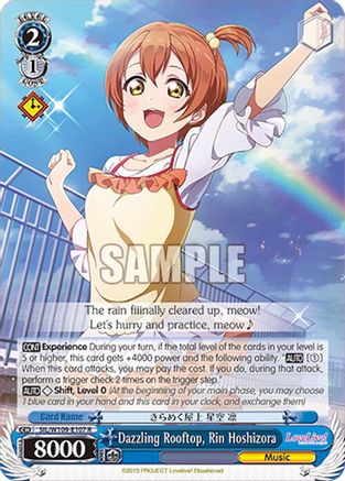 Dazzling Rooftop, Rin Hoshizora (SIL/W109-E107 R) - Love Live! School idol festival 2 MIRACLE LIVE!