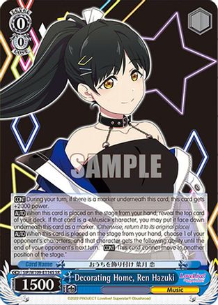 Decorating Home, Ren Hazuki (SR) (SIP/W109-E114S SR) - Love Live! School idol festival 2 MIRACLE LIVE!