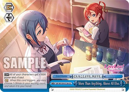 More Than Anything. Above All Else. (SIP/W109-E136 CC) - Love Live! School idol festival 2 MIRACLE LIVE!