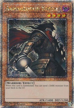 Armageddon Knight (Quarter Century Secret Rare) (RA03-EN002) - Quarter Century Bonanza 1st Edition