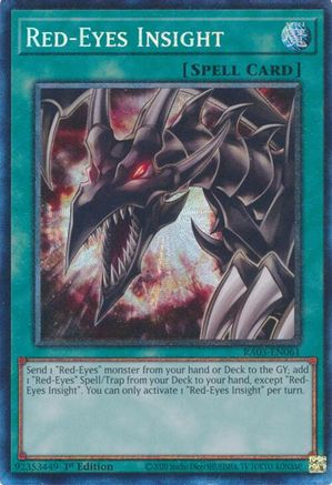 Red-Eyes Insight (PCR) (RA03-EN061) - Quarter Century Bonanza 1st Edition