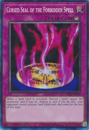 Cursed Seal of the Forbidden Spell (PCR) (RA03-EN076) - Quarter Century Bonanza 1st Edition