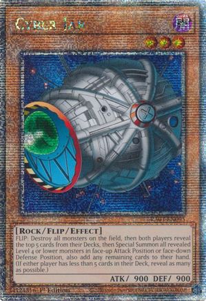 Cyber Jar (Quarter Century Secret Rare) (RA03-EN095) - Quarter Century Bonanza 1st Edition