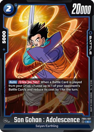 Son Gohan : Adolescence - FB04-037 (FB04-037) - Ultra Limit