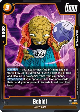 Babidi (FB04-085) - Ultra Limit Holofoil
