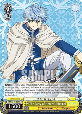 "The Party of Heroes" Himmel (SR) (SFN/S108-E004S SR) - Frieren: Beyond Journey’s End