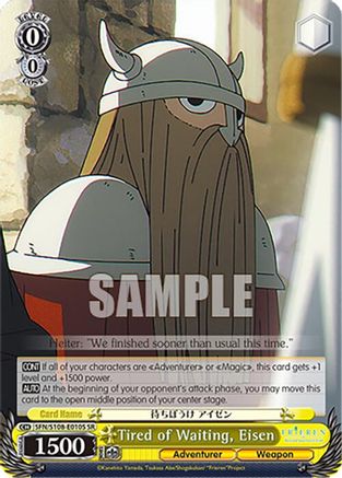 Tired of Waiting, Eisen (SR) (SFN/S108-E010S SR) - Frieren: Beyond Journey’s End
