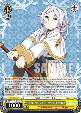 "The Party of Heroes" Frieren (SR) (SFN/S108-E013S SR) - Frieren: Beyond Journey’s End