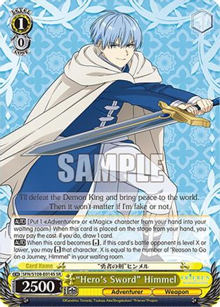 "Hero's Sword" Himmel (SR) (SFN/S108-E014S SR) - Frieren: Beyond Journey’s End