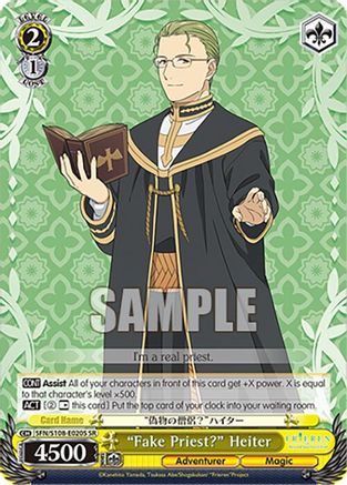 "Fake Priest?" Heiter (SR) (SFN/S108-E020S SR) - Frieren: Beyond Journey’s End