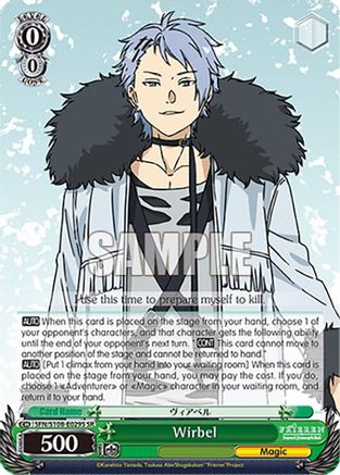 Wirbel (SR) (SFN/S108-E029S SR) - Frieren: Beyond Journey’s End
