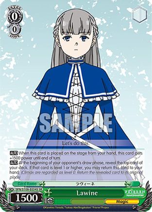 Lawine (SR) (SFN/S108-E034S SR) - Frieren: Beyond Journey’s End