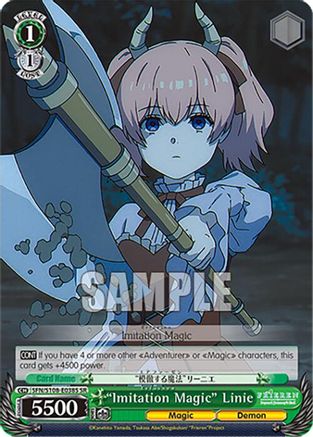 "Imitation Magic" Linie (SR) (SFN/S108-E038S SR) - Frieren: Beyond Journey’s End