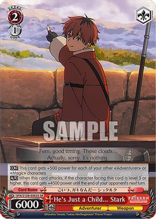 He's Just a Child... Stark (SR) (SFN/S108-E063S SR) - Frieren: Beyond Journey’s End