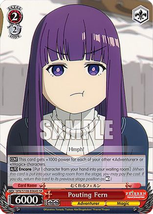Pouting Fern (SR) (SFN/S108-E064S SR) - Frieren: Beyond Journey’s End