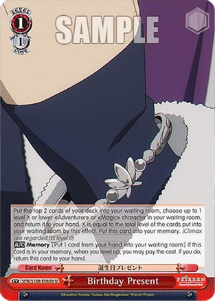 Birthday Present (B) (SFN/S108-E065b U) - Frieren: Beyond Journey’s End