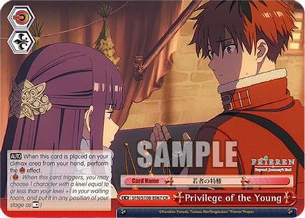 Privilege of the Young (SFN/S108-E067 CR) - Frieren: Beyond Journey’s End