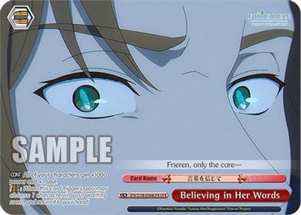 Believing in Her Words (OFR) (SFN/S108-E068OFR OFR) - Frieren: Beyond Journey’s End