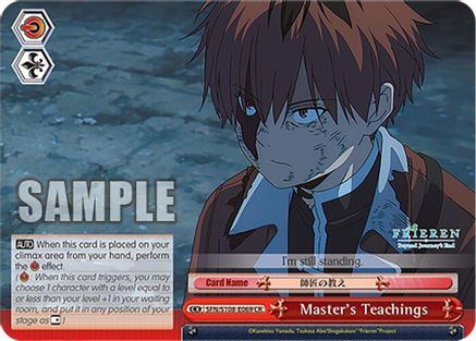 Master's Teachings (SFN/S108-E069 CR) - Frieren: Beyond Journey’s End
