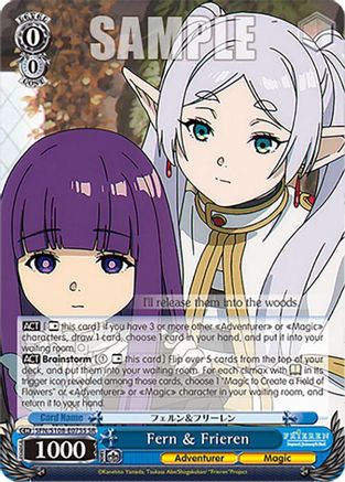 Fern & Frieren (SR) (SFN/S108-E075S SR) - Frieren: Beyond Journey’s End