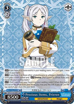 Precious Items, Frieren (SR) (SFN/S108-E081S SR) - Frieren: Beyond Journey’s End