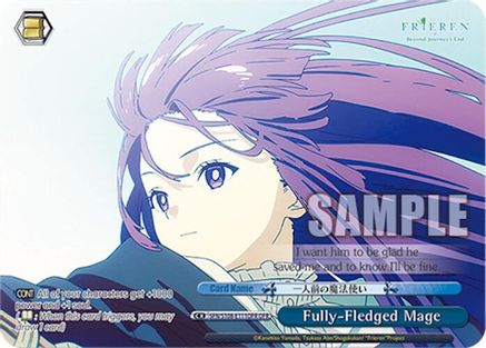 Fully-Fledged Mage (OFR) (SFN/S108-E111OFR OFR) - Frieren: Beyond Journey’s End