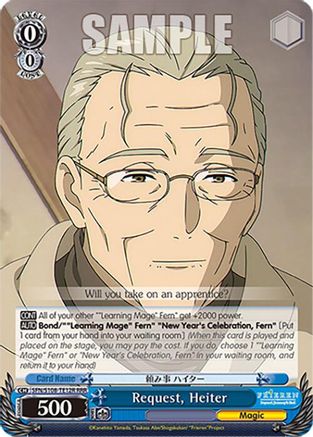 Request, Heiter (RRR) (SFN/S108-TE12R RRR) - Frieren: Beyond Journey’s End