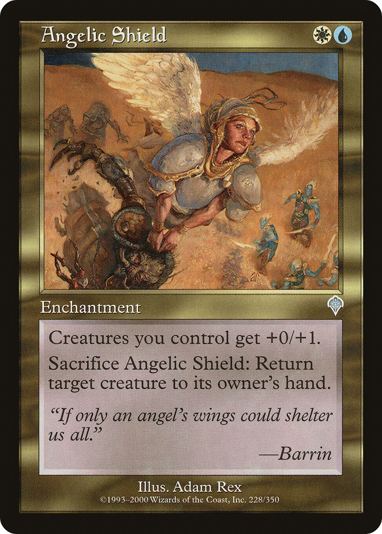 Angelic Shield (INV-228) - Invasion Foil