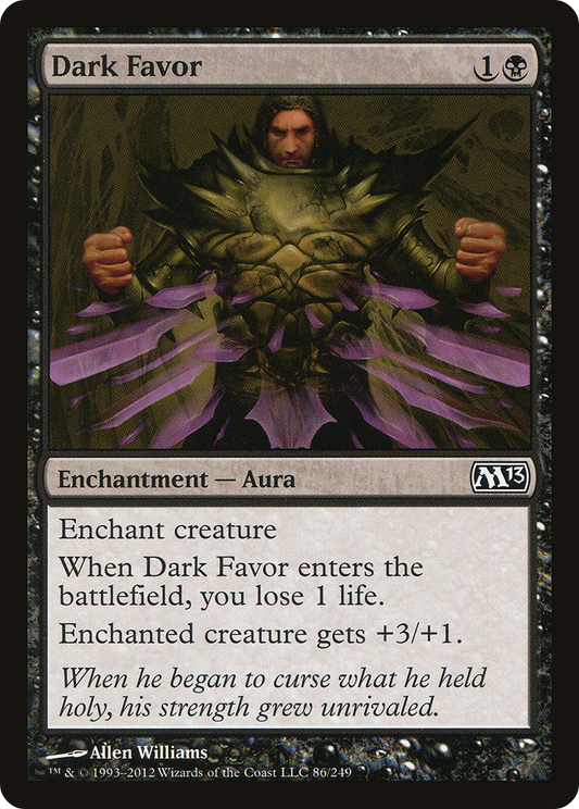 Dark Favor (M13-086) - Magic 2013